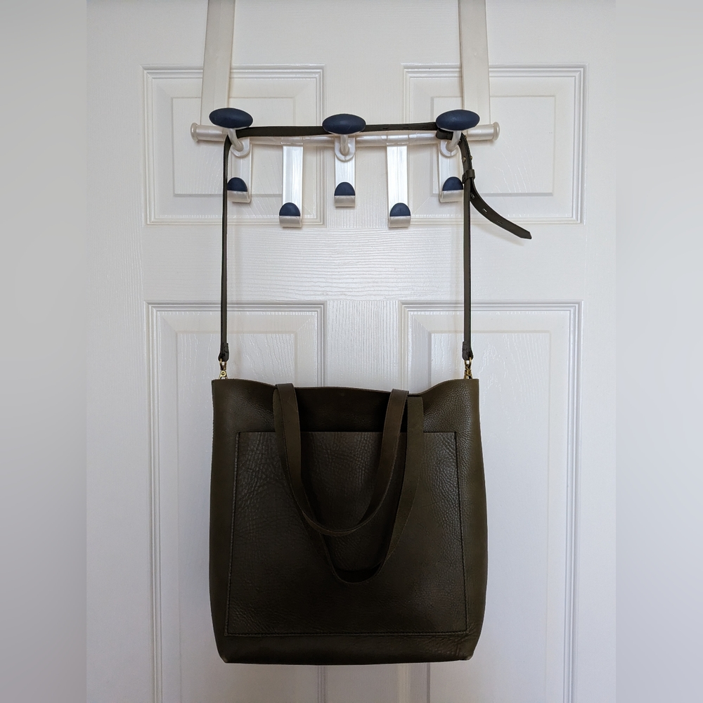Madewell Medium Leather Transport Tote